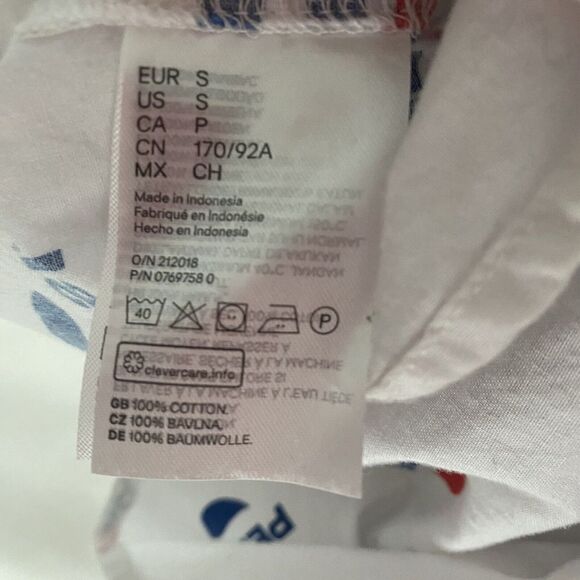 PEPSI (2016) Official Divided by H&M All-Over Logo Print Button-Up Shirt Small - Picture 5 of 8